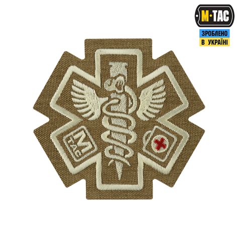 M-TAC НАШИВКА PARAMEDIC (ВЫШИВКА) COYOTE Купить в Киеве: цена, обзор ...