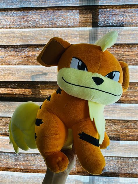 Pokemon Growlithe plushie on Carousell