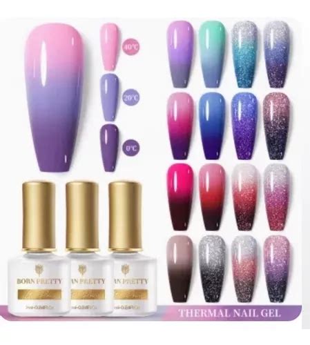 Esmaltes Born Pretty T Rmico Thermal Muda De Cor Parcelamento