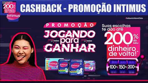 CASHBACK INTIMUS JOGANDO PARA GANHAR 30 09 2022 YouTube