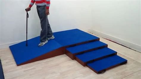 Imi Wooden Curbs And Ramp Training Set Wo Handrails For Hospital