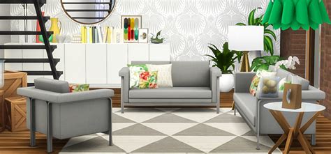 Best Sims 4 Maxis Match Living Room Cc All Free Fandomspot