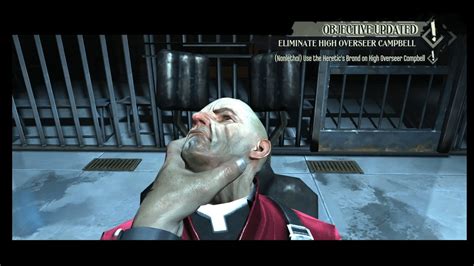 Dishonored Part 2 Elimination Neutralization Of High Overseer