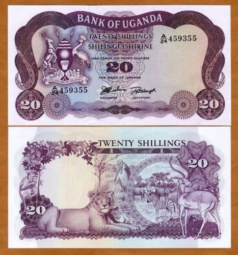 Jual Uganda Shilling Di Lapak Anggita Banknotes Collection