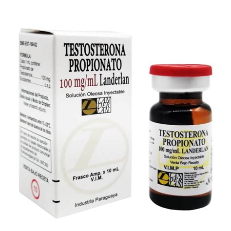 Testosterona Propionato 100mg 10ml Mundo Anabolico Py