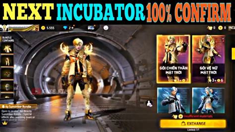 Next Incubator Free Fire FF Next Incubator Bundle Free Fire New