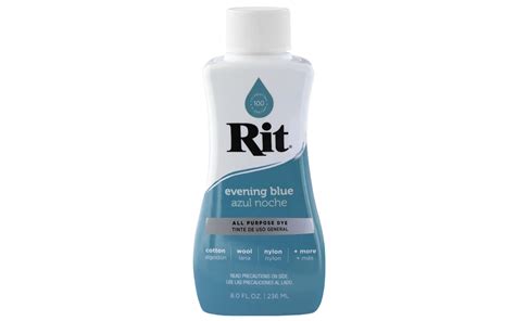 Rit Dye Liquid 8 Fluid Oz Evening Blue Michaels