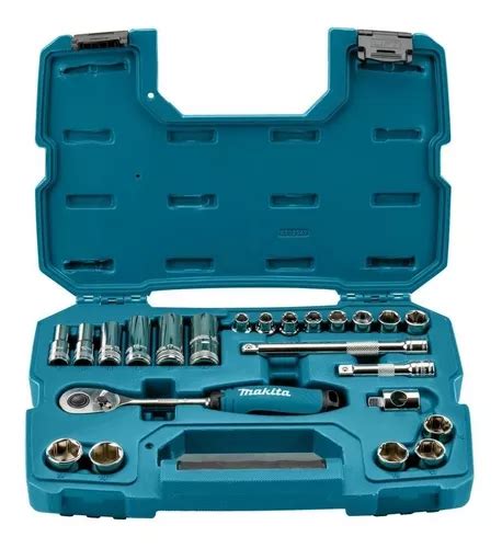 Juego De Dados Y Matraca De 3 8 23pzas B 65573 Makita