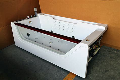 Computerized 70 Inche Mini Indoor Hot Tub Single Person Hot Tub With 12 ...