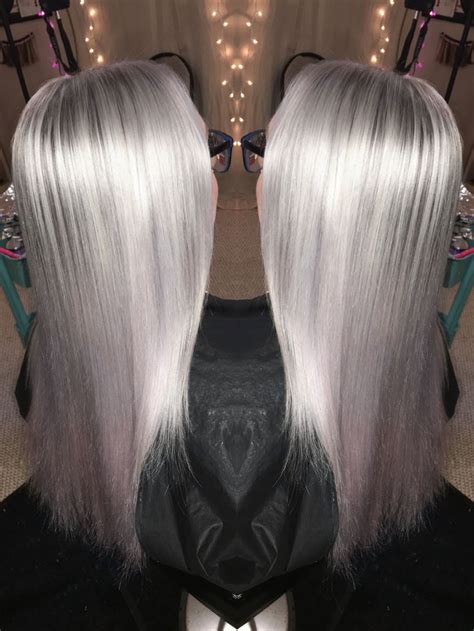 Silver Hair Color Inspiration