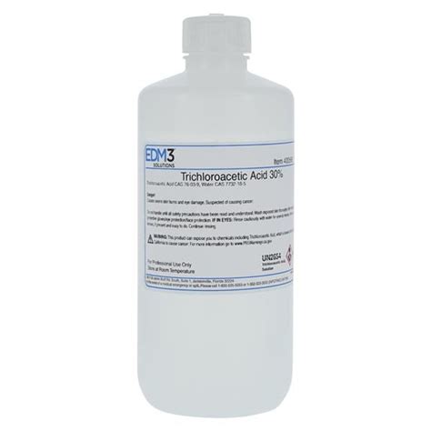 Trichloroacetic Acid 30 16oz Ea Medex Supply