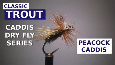 Fly Tying The Peacock Caddis Dry Fly Pattern YouTube