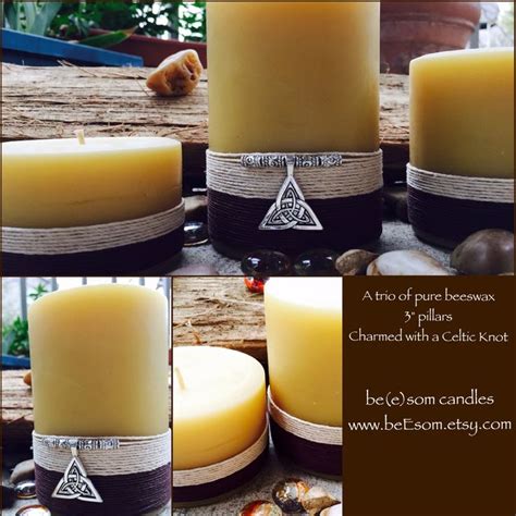 Handmade And Uniquely Designed Pure Beeswax Candles Charmed