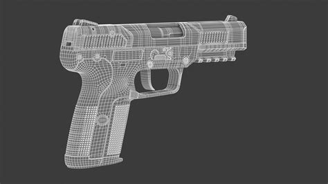 Fn Five Seven 3d Model By Frezzy