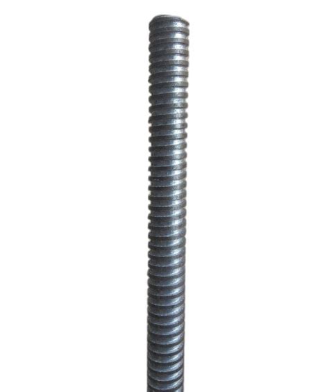 Polished Gi Threaded Rod 8 Mm For Construction Round Head Shape At