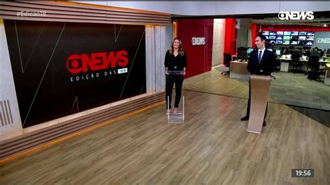 RARÍSSIMO Encerramento do Jornal da Globonews Edição das 18H