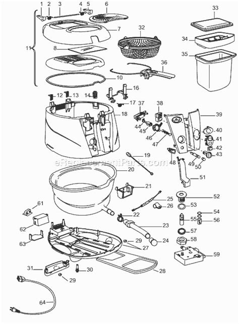 An Assembly Diagram For A Toilet With The Seat Up And Lid Down