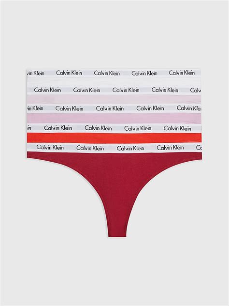 Pack De 5 Tangas Carousel Calvin Klein® 000qd3585ensk