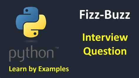 Python Tutorial 3 Fizz Buzz Youtube