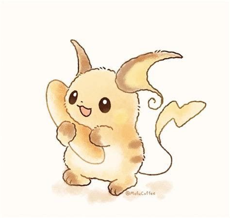 Raichu Pokemon Drawn By Mofucoffee Danbooru