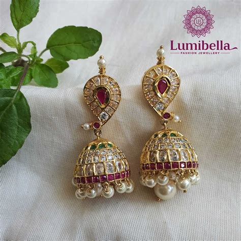 One Gram Gold Earrings Buttalu With Price Sale Bellvalefarms