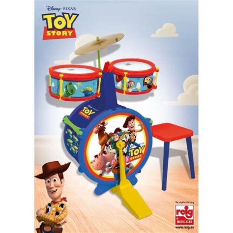 Disney Toy Story Batterie Compos E De Grosse Caisse Deux Tambours