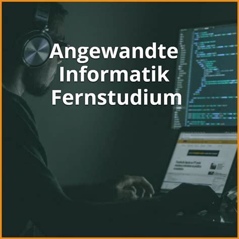 Fernstudium Angewandte Informatik Studiengänge 2025 Ratgeber