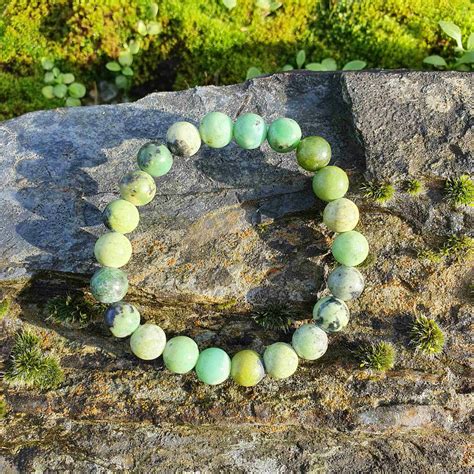 Bracelet Chrysoprase Mm X Cm F Enomen