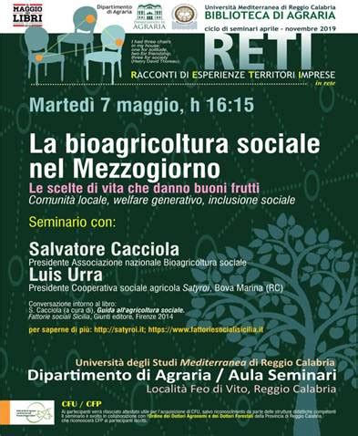 Reggio Calabria Alla Mediterranea Il Secondo Seminario Del Ciclo Reti