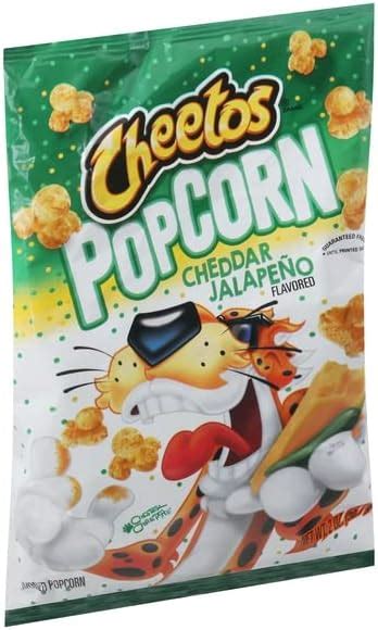 Cheetos Popcorn Cheddar Jalapeno Flavored 2 Ounce