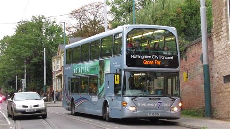 Trams And Buses At Nottingham Goose Fair October 2019 Youtube