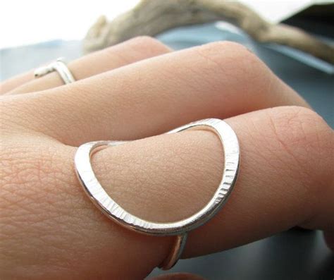 Forged Ring Recycled Sterling Silver Ring Etsy Artofit