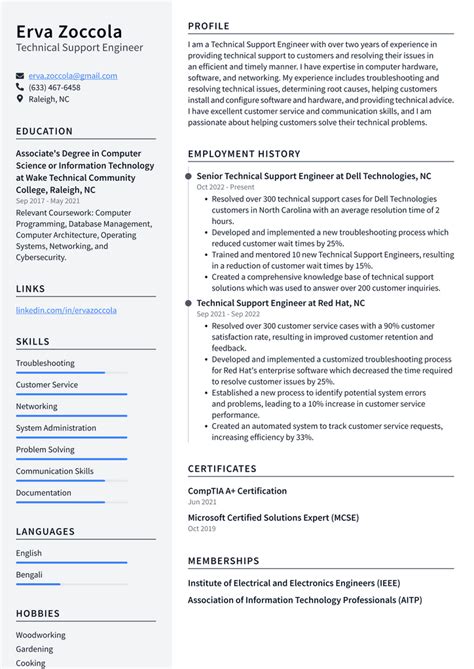 Netflix Technical Support Engineer Resume Examples