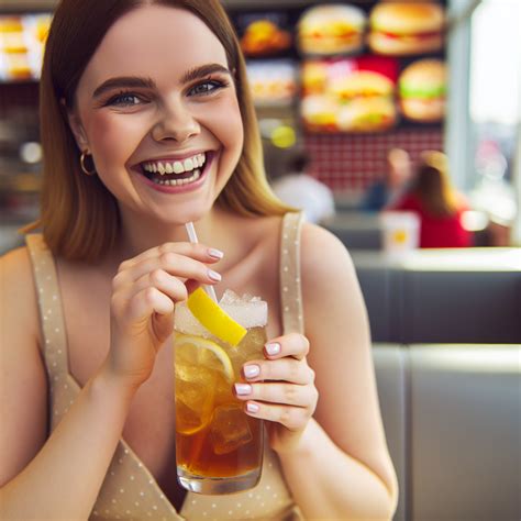 Burger King Gold Peak Lemon Iced Tea Unleashing A Refreshing Twist O