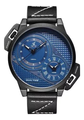 Reloj analógico Weide Uv 1706 para hombre negro y azul MercadoLibre