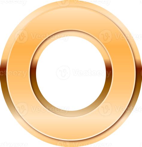 Luxury Gold Alphabet Letter O 36155991 Png