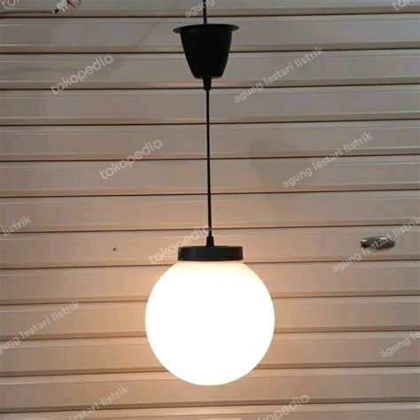 Jual Lampu Gantung Bulat Susu Diameter Cm Jakarta Pusat