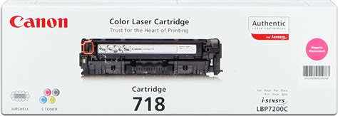 Toner CANON 718 123CONSOMMABLES