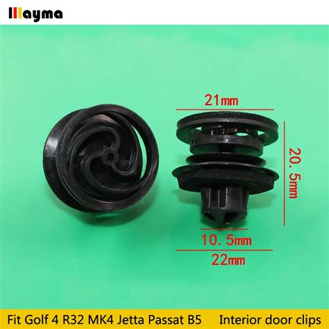 Plastics Clips For Volkswagen Vw Golf Mk Gti R Passat B Jetta