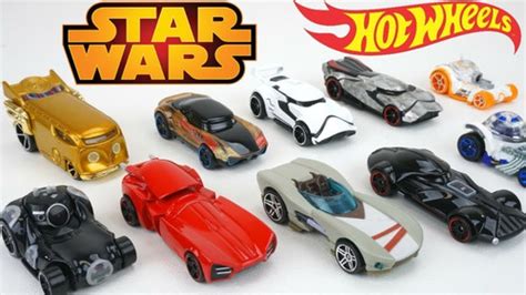 Hot Wheels Star Wars Autos Darth Vader Princess Leia Set Cuotas Sin Inter S