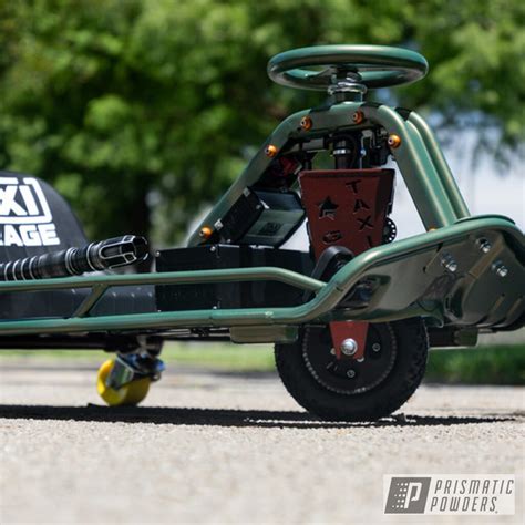 Crazy Cart Coated In Spider Red I And Jabba Snot Prismatic Powders