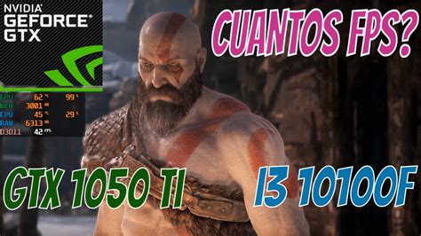 GOD OF WAR PC Gameplay Configuración Original GTX 1050 ti i3