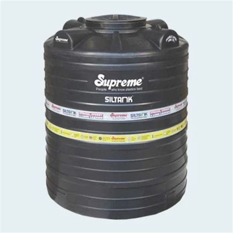 Supreme Black Two Layer Overhead Water Tank L At Rs Piece