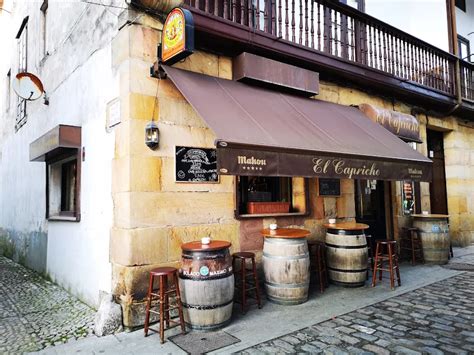 Carta Y Men De Cervecer A El Caprichu En Comillas Cantabria