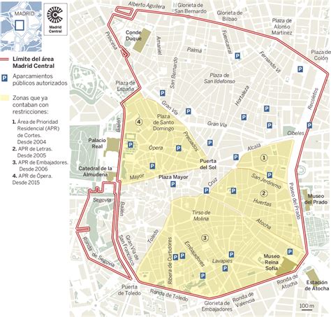 Madrid Centro Mapa Mapa