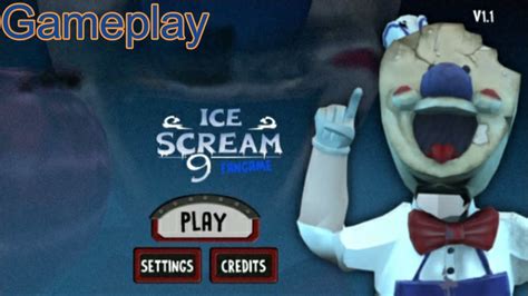 Ice Scream Fangame Full Gameplay Youtube