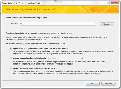 Collegare Microsoft Access A Un File Excel Seisette
