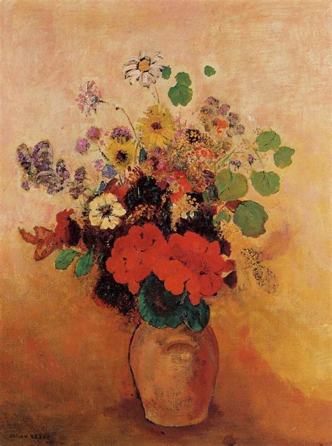 Vase Of Flowers Odilon Redon Wikiart Org Encyclopedia Of Visual Arts