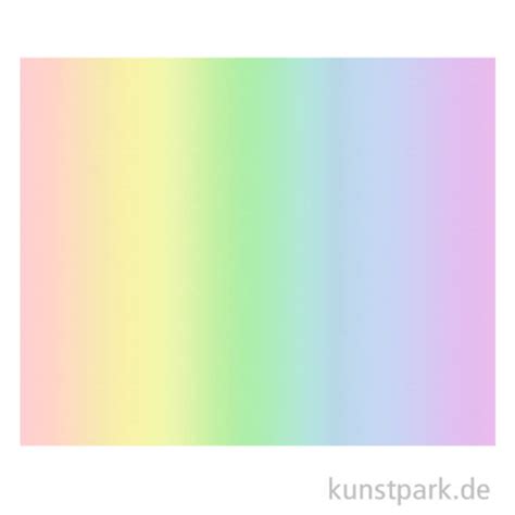 Fotokarton Regenbogen Pastell X Cm G