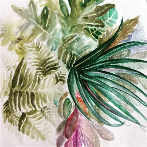 Tropical Watercolor On Behance